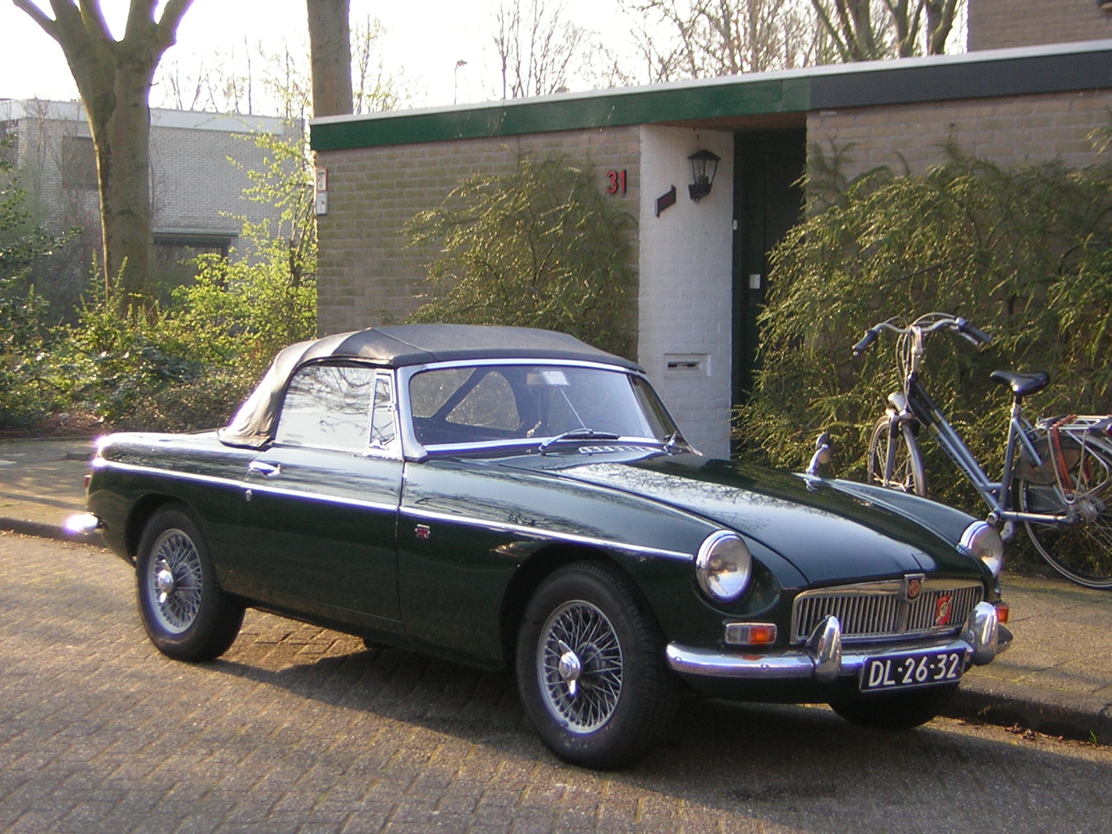 MG-B Roadster Lepeldeur 1964