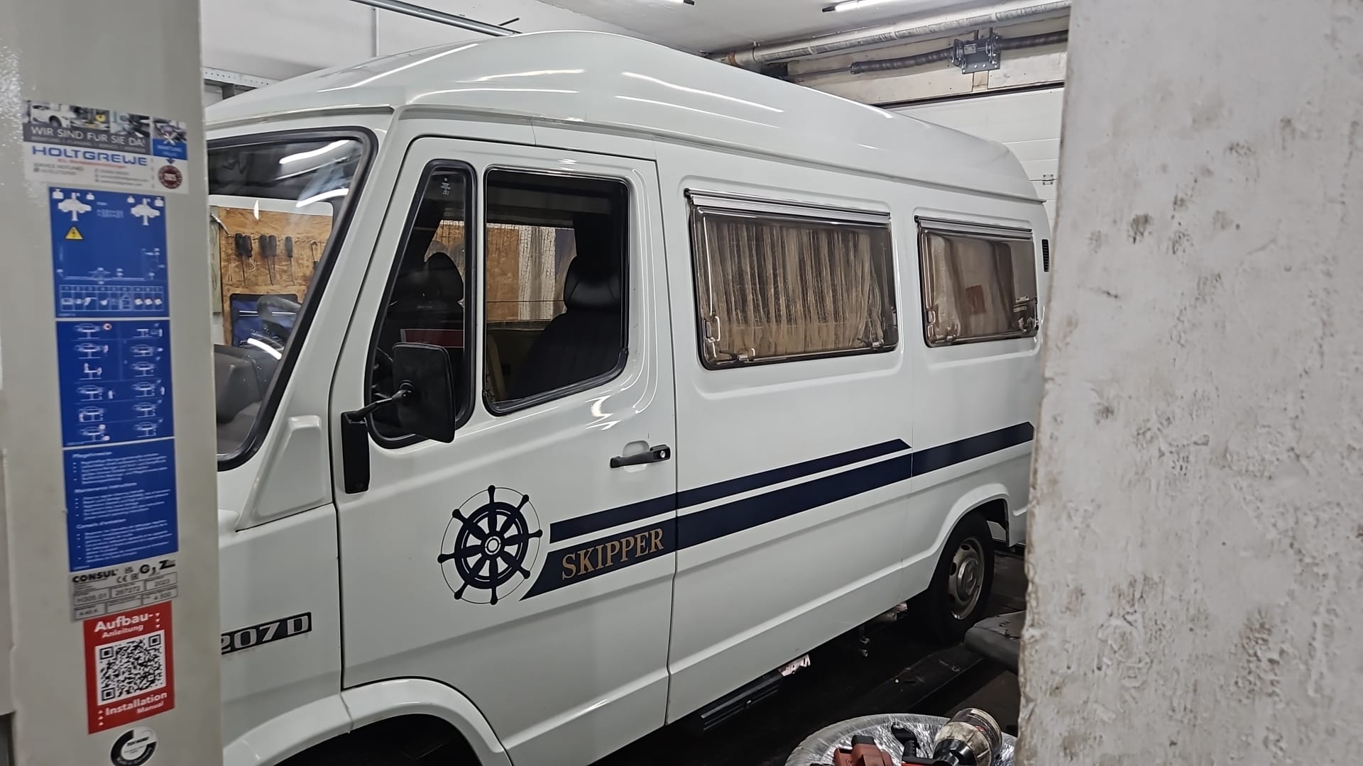 Mercedes Westfalia Skipper Camper 1983
