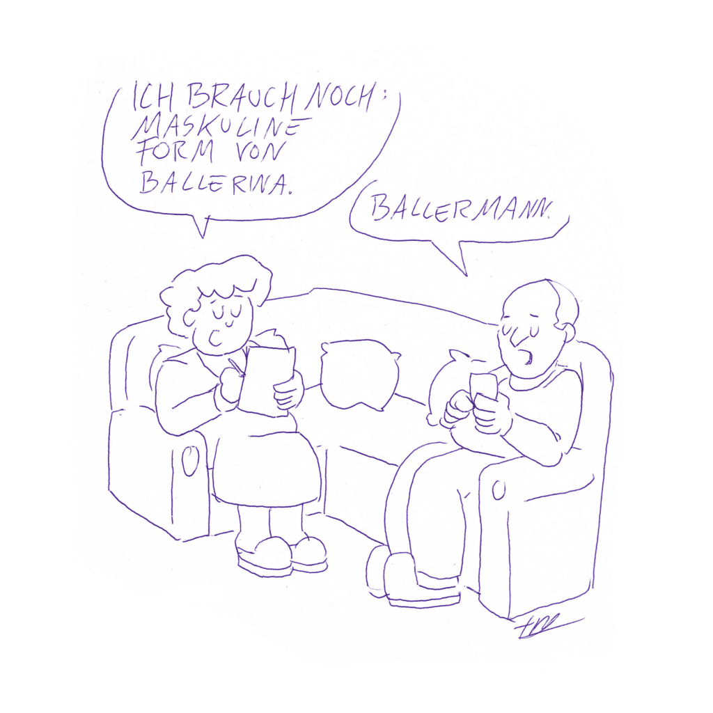 Kritzelschnipsel Nr. 4 von Tim Eckhorst