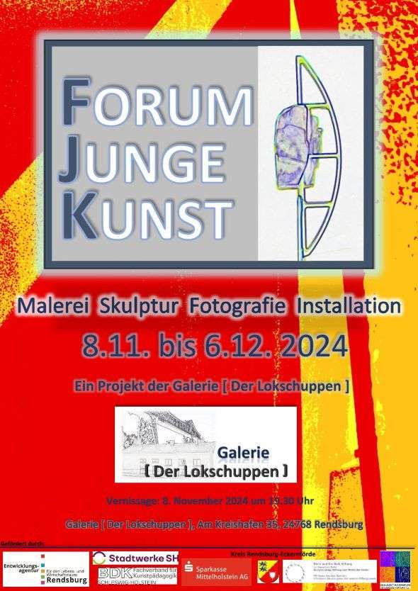 Rendsburg: Forum Junge Kunst 2024 – 4. Landesweiter Wettbewerb