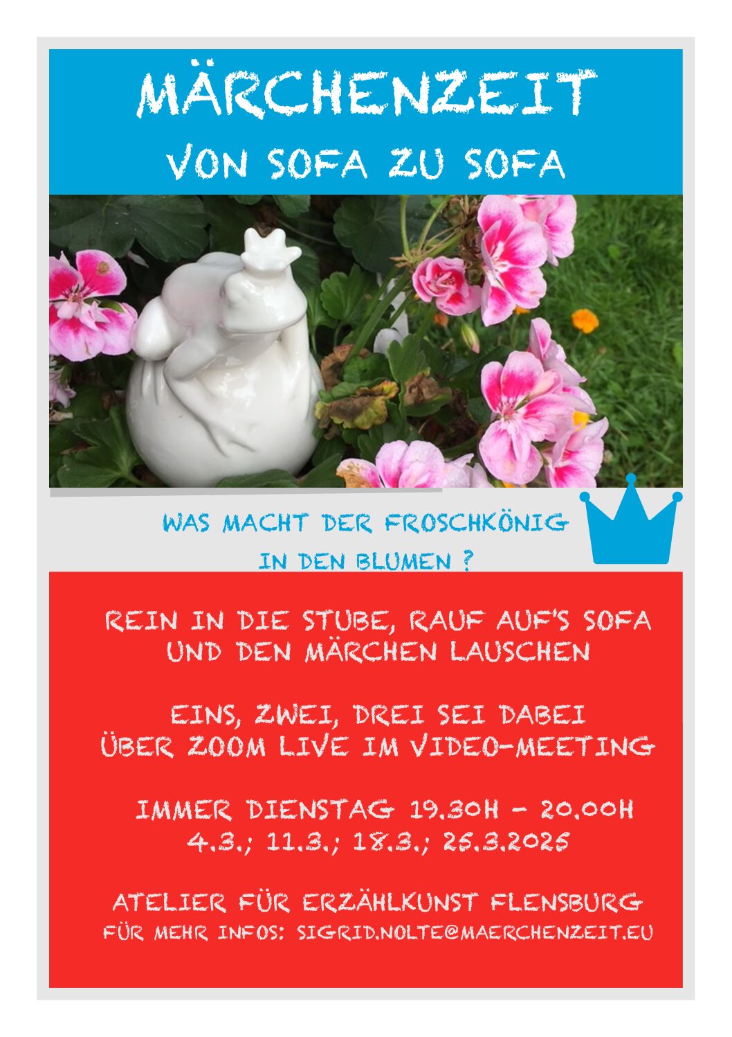 Online: MärchenZeit von Sofa zu Sofa