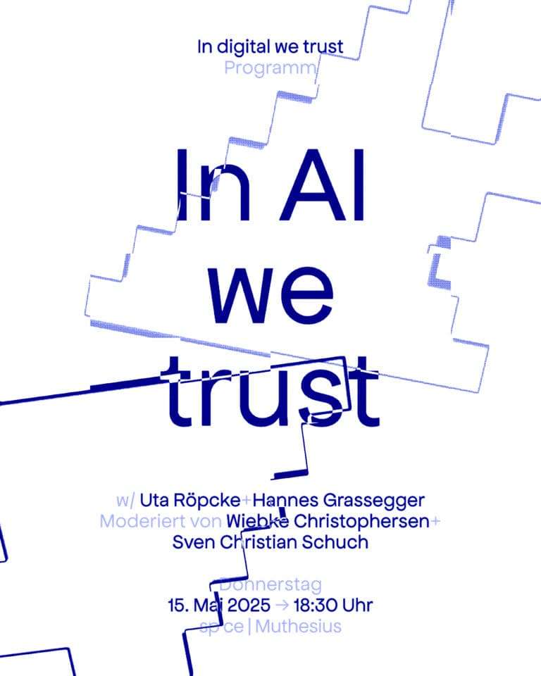 In AI we trust: Talk und Diskurs