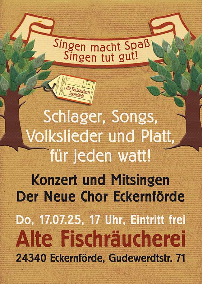 Eckernförde: Singen macht Spaß, Singen tut gut
