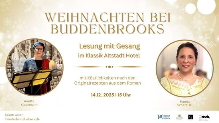 Weihnachten bei den Buddenbrooks : Lesung mit Gesang im Klassik Altstadt Hotel Lübeck