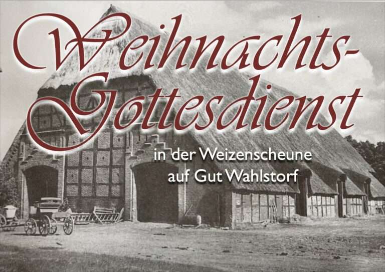 Wahlstorf: WEIHNACHTSGOTTESDIENST