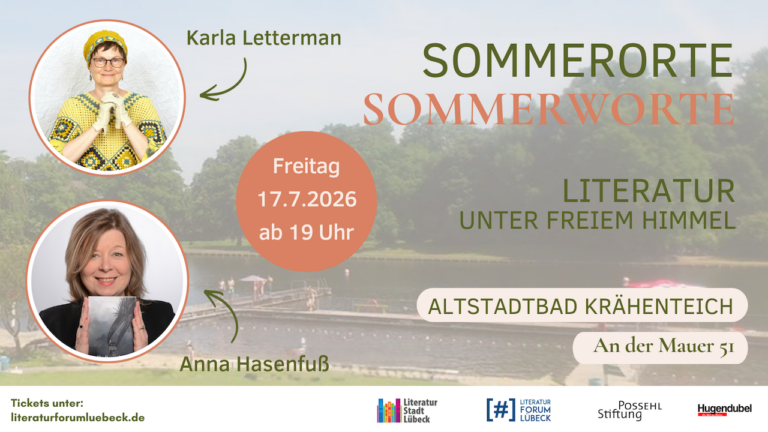 LÜBECK: Sommerorte Sommerworte 16. – 19 Juli 2026