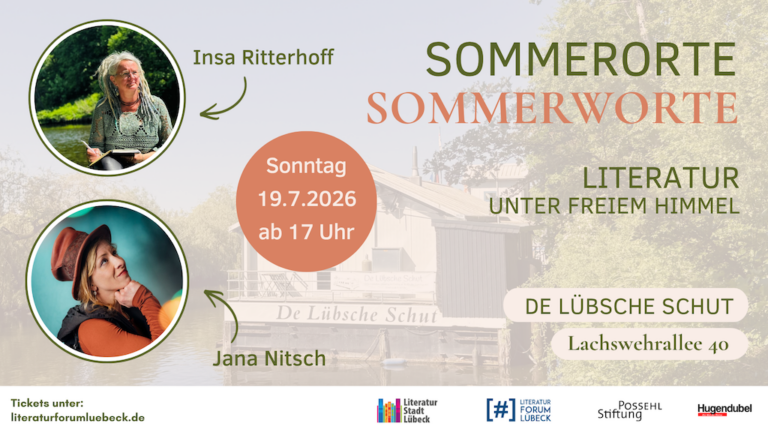 LÜBECK: Sommerorte Sommerworte 16. – 19. Juli 2026