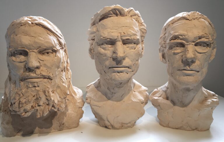 Kunstausstellung Drei färöische Brüder