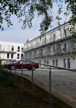 Verwaltungsgebäude um 1960 gebaut