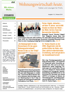 Wohnungswirtschaft heute. Ausgabe 113