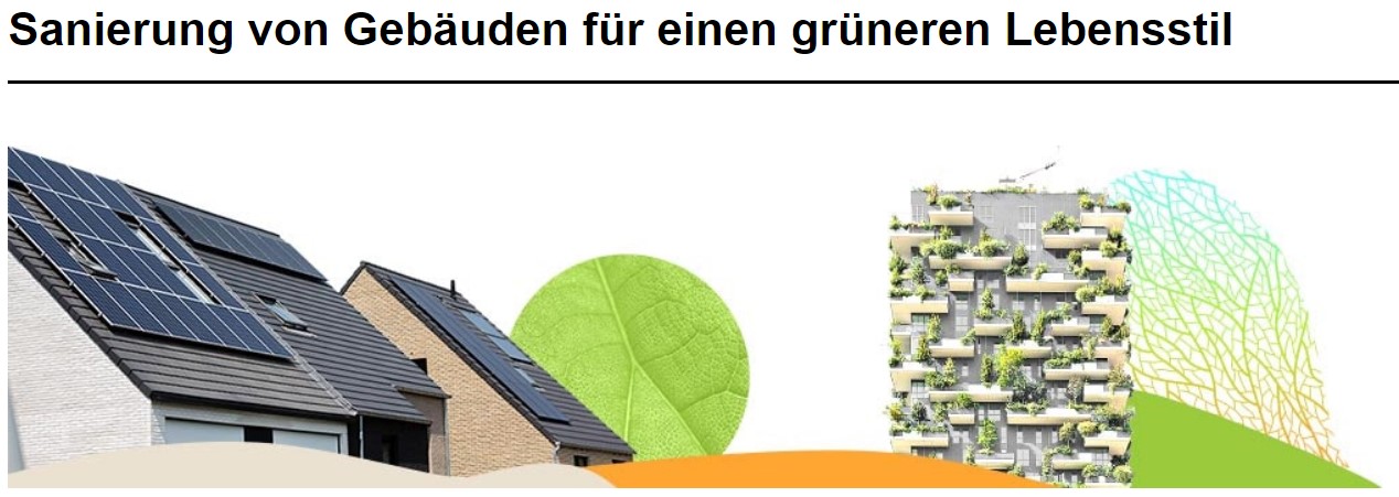 Überarbeitung der Gebäudeeffizienzrichtlinie (EPBD) bis Sommer 2022