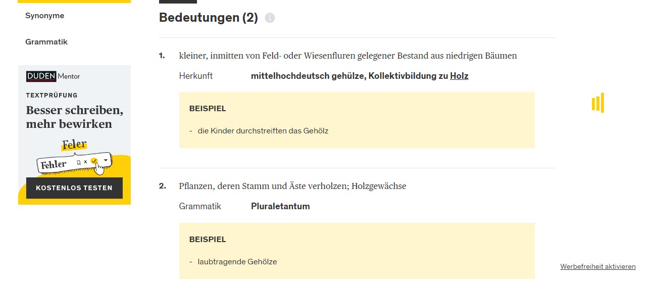 BGH Fällung umlagefähige Kosten für Bäume