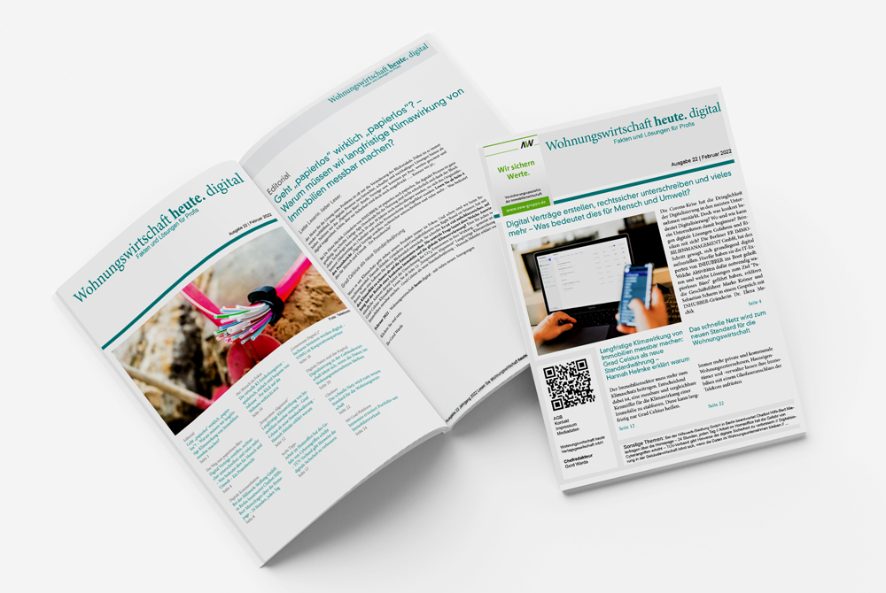 Wohnungswirtschaft heute. digital Ausgabe 22 als PDF Download