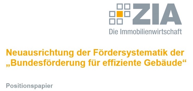 ZIA-Vorschläge: Neuausrichtung 