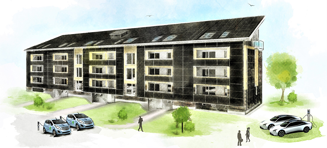 AGW Aschersleben - Plattenbau zum energieautarken Mehrfamilienhaus