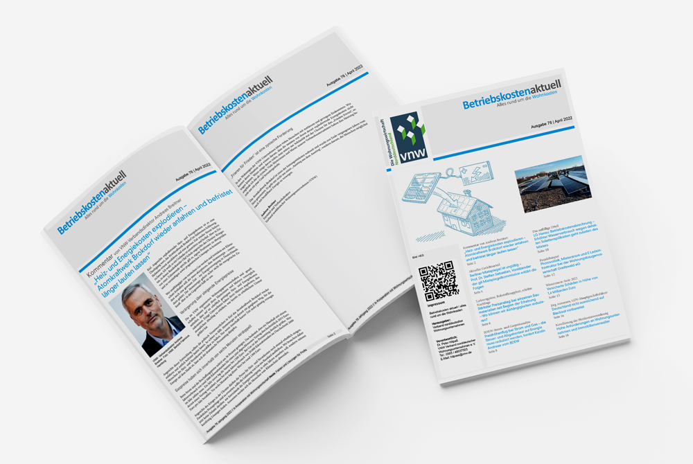 Betriebskosten aktuell Ausgabe 76 als PDF herunterladen