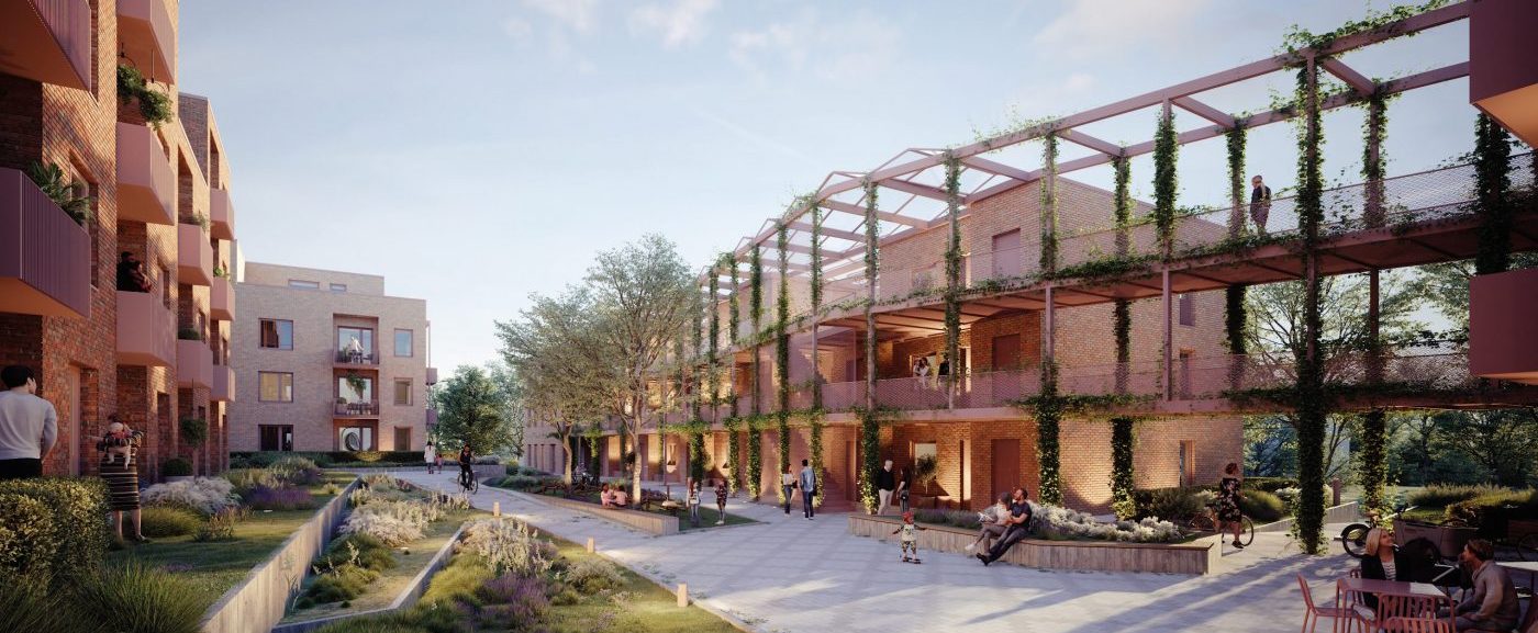 Klimaschützenden Neubau im Quartier Beensroaredder