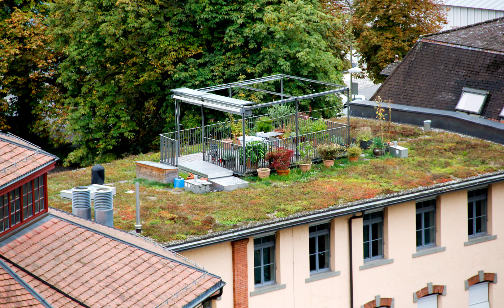 Neue Freiräume mit Aussicht: Gut gestaltete Dachterrassen