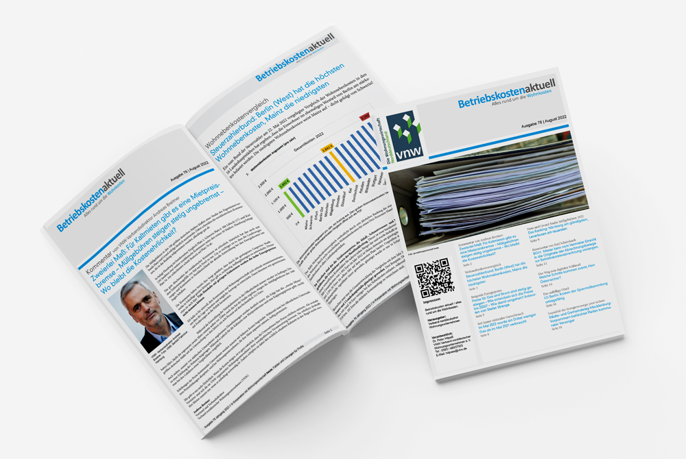 Betriebskosten aktuell Ausgabe 78 als PDF herunterladen und lesen