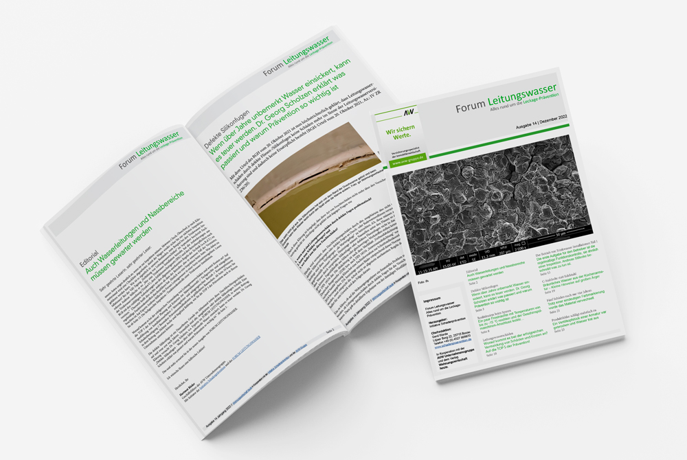 Forum Leitungswasser Ausgabe 14 als PDF herunterladen und lesen