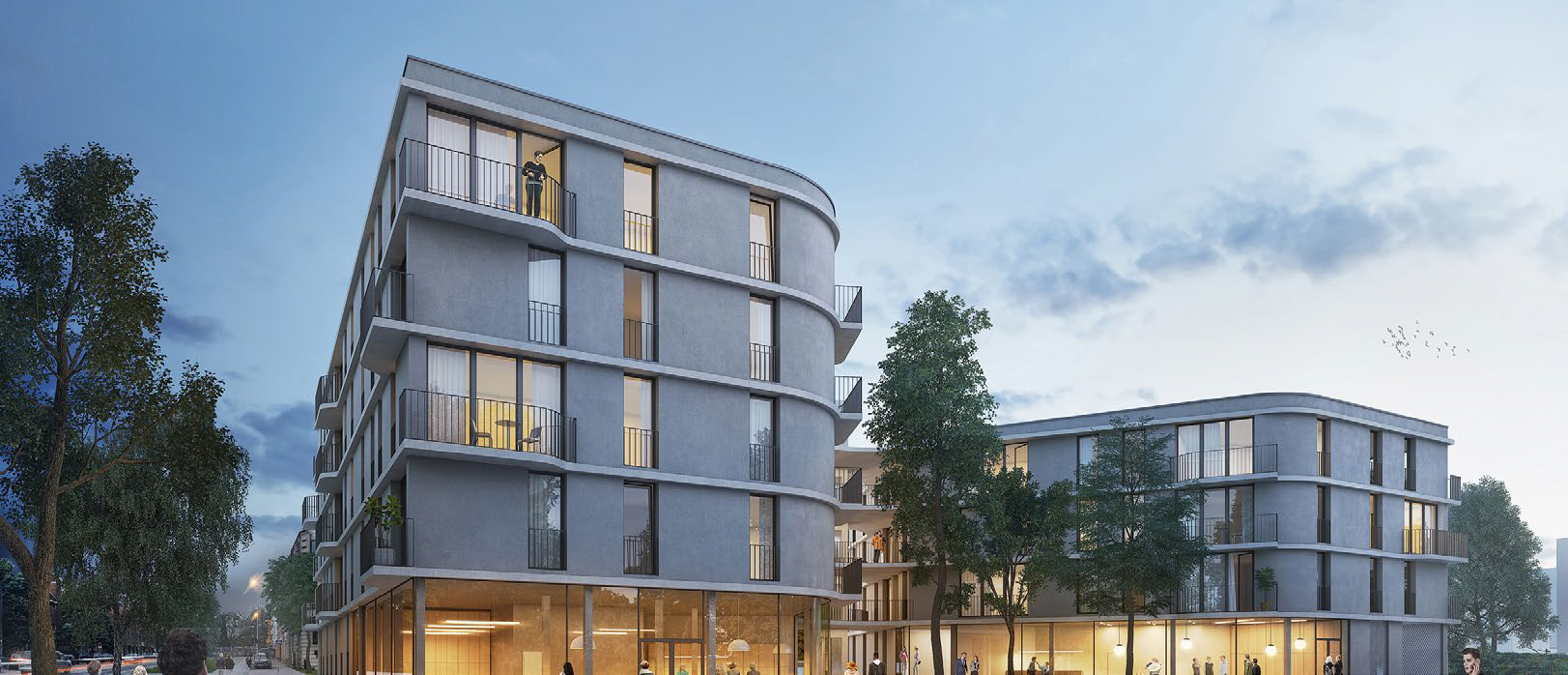 Punkthaus und Ziegel: Architekturbüro schneider+schumacher