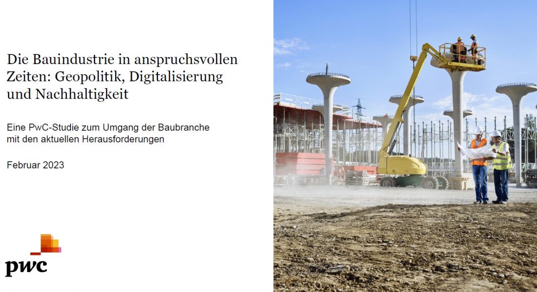 Baubranche: Digitalisierung stockt, Nachhaltigkeit geht voran