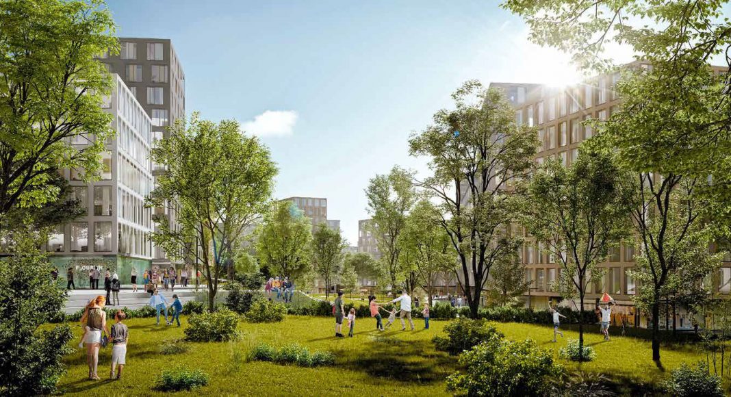 S+B Gruppe plant grünen Stadtteil LebGrün3