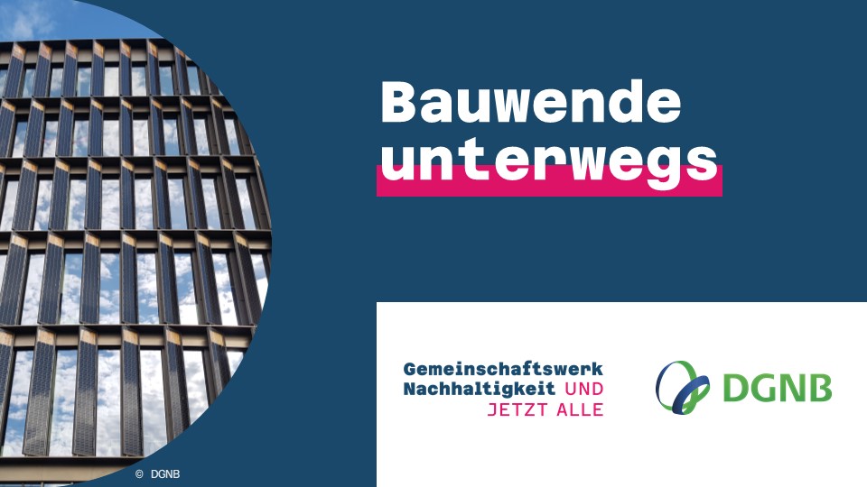 Veranstaltungsreihe „Bauwende unterwegs“
