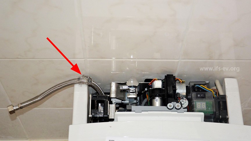 Wasserschaden im Dusch-WC