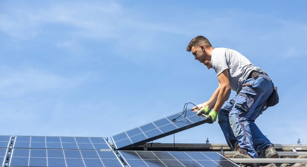 Photovoltaik Planung auf dem Dach