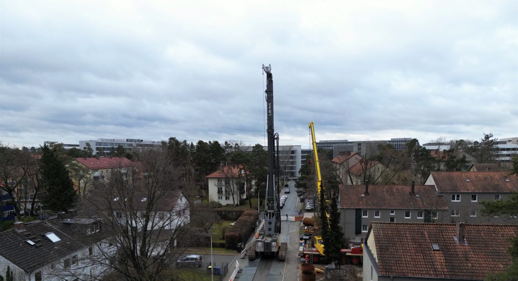 GEWOBAU Erlangen baut Nahwärmenetz