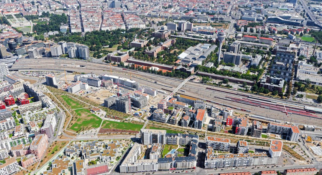Das Sonnwendviertel schließt die Lücke zwischen Hauptbahnhof und dem „alten“ zehnten Bezirk. Foto: PID/Christian Fürthner