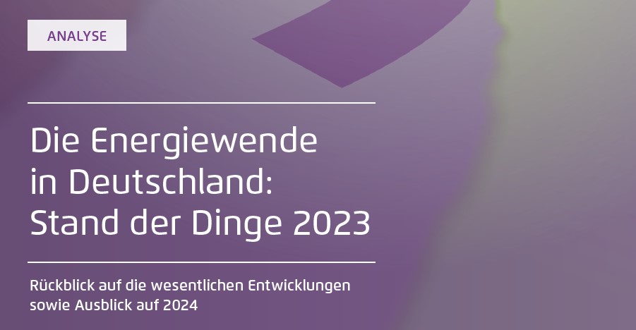 Agora Energiewende: CO₂-Emissionen auf den niedrigsten Stand