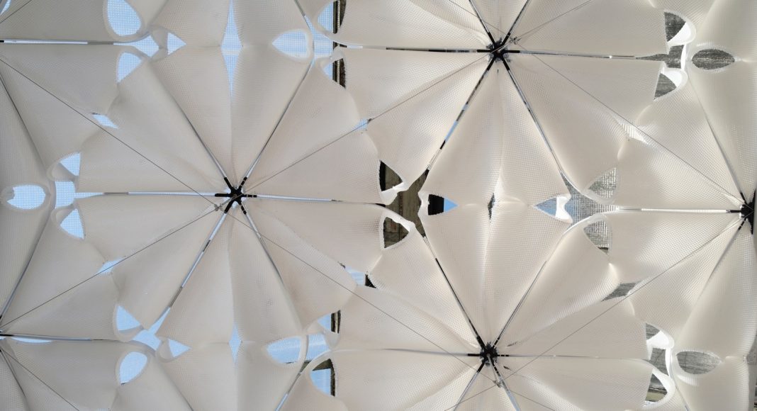 Modulares Sonnenschutzsystem für den öffentlichen Raum