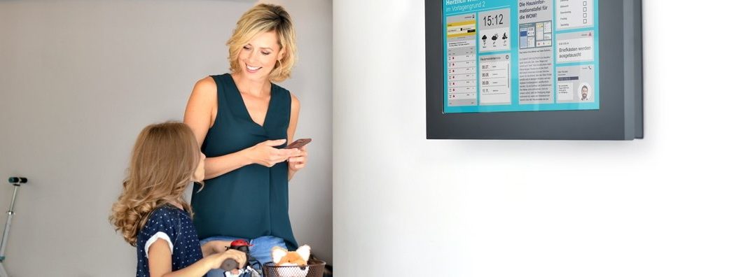 Digitalisierte Hauseingänge ermöglichen eine bessere Interaktion