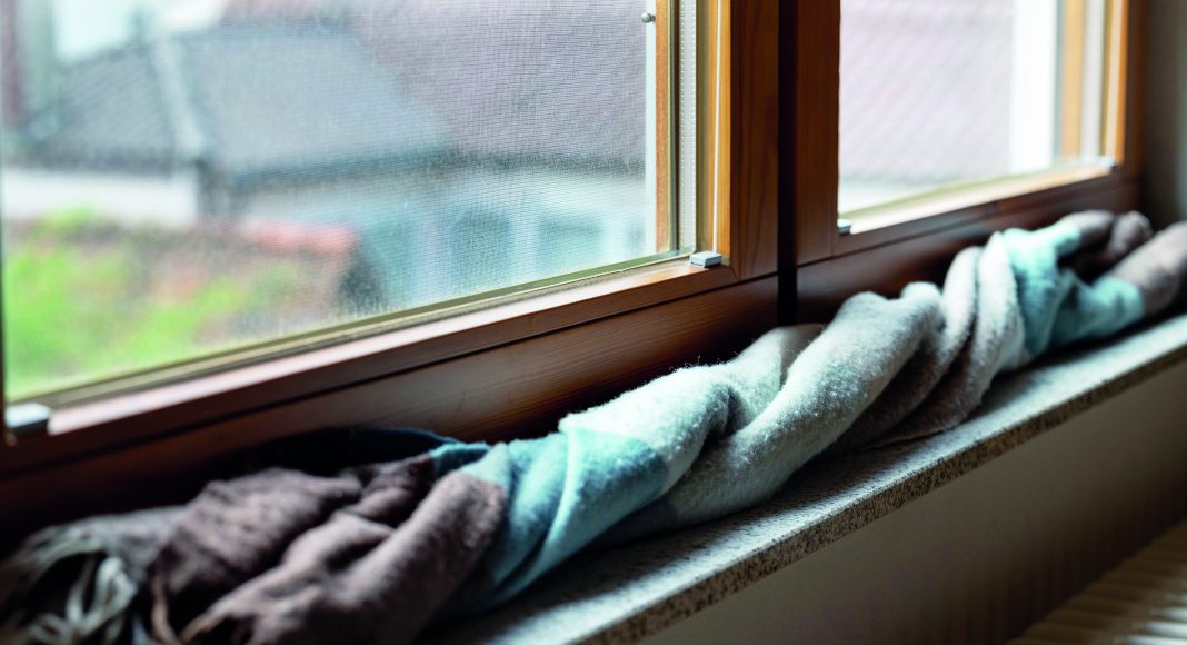 Energiesparpotenzial durch Fensterdichtungen, große Wirkung