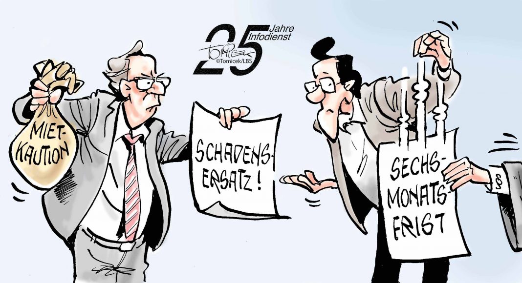 Trubel um die Kaution - Ein häufiger Streitpunkt