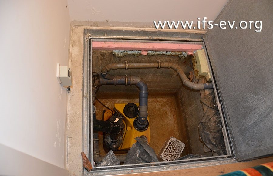 Blick in den Pumpenschacht - Den Fehlerfall einplanen