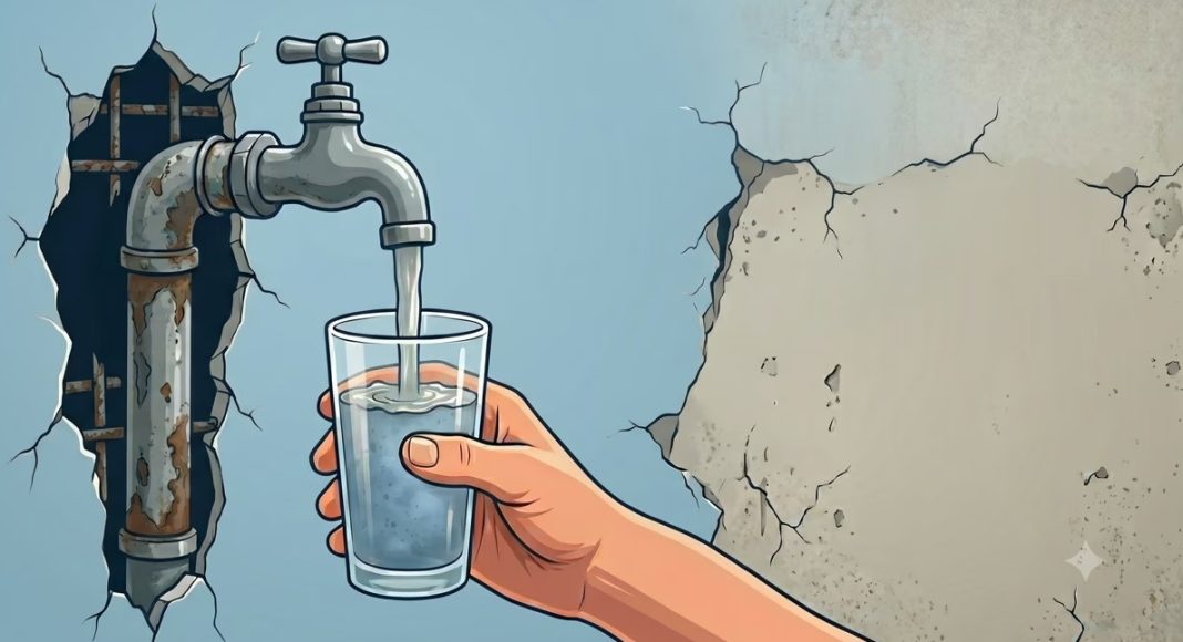 Bleibelastung im Trinkwasser trotz Totalverbot