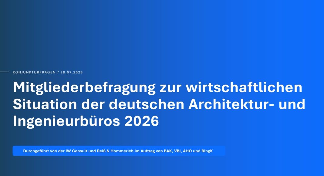 Konjunktur: Architektur- und Ingenieurbüros unter Druck