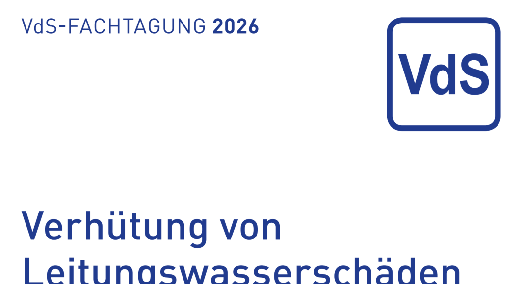 VdS-Fachtagung: Leitungswasserschäden verhindern
